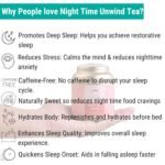 OH CHA Chamomile Night Time Unwind, 35gms | Sleep Tea with Peach, Pineapple, Licorice, Lemongrass | Stress Relief, Caffeine Free - Image 3