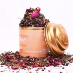 OH CHA - Green Tea, Afternoon Boost | with Dandellion, Fennel, Peppermint, Nettle leaf and Rose petals | Post Meal Digestive Tea | Beat the Afternoon Slump | 100% Whole Green tea leaves | 35g Tin