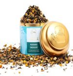 OH CHA - Green Tea, Morning Energise | Blended with 11 Magical Herbs, 100% Natural | Garden Fresh Whole Leaf Green Tea | Wellness Tea, Helps in Digestion, Metabolism, Weight Management | 35g Tin Caddy