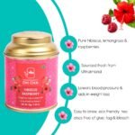 OH CHA - Hibiscus Tea Bags | 100% Natural Eco Friendly Round Tea Bags, 15pcs | Skin and Hair Natural Care Tea, Antioxidant, Rich in Vitamin C | Caffeine Free Herbal Tea for Fatty Liver | Liver Detox - Image 2