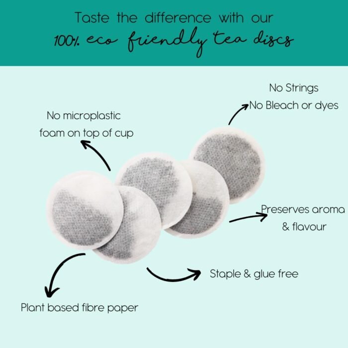 OH CHA - Hibiscus Tea Bags | 100% Natural Eco Friendly Round Tea Bags, 15pcs | Skin and Hair Natural Care Tea, Antioxidant, Rich in Vitamin C | Caffeine Free Herbal Tea for Fatty Liver | Liver Detox - Image 4