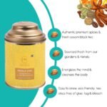 OH CHA - Masala Tea/Chai Black Tea Bags | 100% Natural Eco Friendly Round Tea Bags, 30pcs | Premium Black tea with Cardamom, Cinnamon, Ginger, Clove and Black pepper | Natural, Pure Spices | 60 grams - Image 2