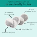 OH CHA - Masala Tea/Chai Black Tea Bags | 100% Natural Eco Friendly Round Tea Bags, 30pcs | Premium Black tea with Cardamom, Cinnamon, Ginger, Clove and Black pepper | Natural, Pure Spices | 60 grams - Image 3