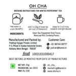 OH CHA - Peppermint Tea | Mint Green Tea with Cranberry, Moroccan Mint, Pure Peppermint stick | Boosts Digestion, Wellness Tea | 35gms Tin Caddy - Image 5