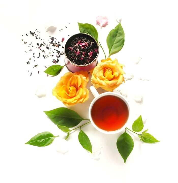 OH CHA - Rose Tea with Mint, 35g | Herbal Infusion, Low Caffeine | Rose Petals Tea for Healthy Skin & Hair | Whole Leaf Blend for Wellness | For Everyday Consumption - Image 5