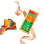 OH CHA - Wooden Assorted Tea Bags Box | Tea Gift Box with 5 Flavors of Green Tea Bags | Green Tea for Weight Loss, Chamomile Tea for Sleep, Hibiscus Tea for Skin | Birthday Gift for Men, Women | 30 Tea Bags