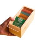 OH CHA - Wooden Assorted Tea Bags Box | Tea Gift Box with 5 Flavors of Green Tea Bags | Green Tea for Weight Loss, Chamomile Tea for Sleep, Hibiscus Tea for Skin | Birthday Gift for Men, Women | 30 Tea Bags - Image 5