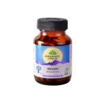 A TATA Product - Organic India Brahmi - Veg Capsules, Naturally Promotes Concentration & Memory, Mental Fitness, Reduces Stress & Anxiety, GMP & NPOP Certified Organic