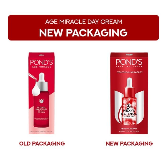 POND'S Youthful Miracle Hexyl Retinol Complex, Renew & Repair Serum 14ml - Image 9