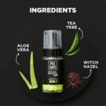 Pee Safe Natural Intimate Wash for Men | Tea Tree Essential Oil | Ayurvedic | Mens Intimate Wash | Men Genital Wash | Mens Ball wash | Men's Intimate wash 100ml - Image 2