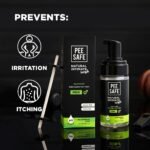 Pee Safe Natural Intimate Wash for Men | Tea Tree Essential Oil | Ayurvedic | Mens Intimate Wash | Men Genital Wash | Mens Ball wash | Men's Intimate wash 100ml - Image 4