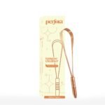 Perfora Copper Tongue Cleaner for Men and Women (Pack of 2) | For Fresh Breath & Bacteria Removal | Improved Taste Sense & Oral Hygiene | Easy to Use | 100% Pure Indian Copper Tongue Scraper - Image 2