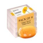 Richfeel Calendula Anti-Acne Soap | For Skin prone to Acne & Blemishes | Physician Formulated | Helps Calm & Replenish Skin | 75 g (Pack of 4)