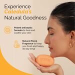Richfeel Calendula Anti-Acne Soap | For Skin prone to Acne & Blemishes | Physician Formulated | Helps Calm & Replenish Skin | 75 g (Pack of 4) - Image 9