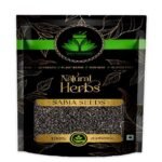 SAI HERBS Premium Basil Seeds | Sabja Seeds | Tukmaria Seeds | Superfood Seeds for Digestive Support and Hydration Aid (250 Grams)