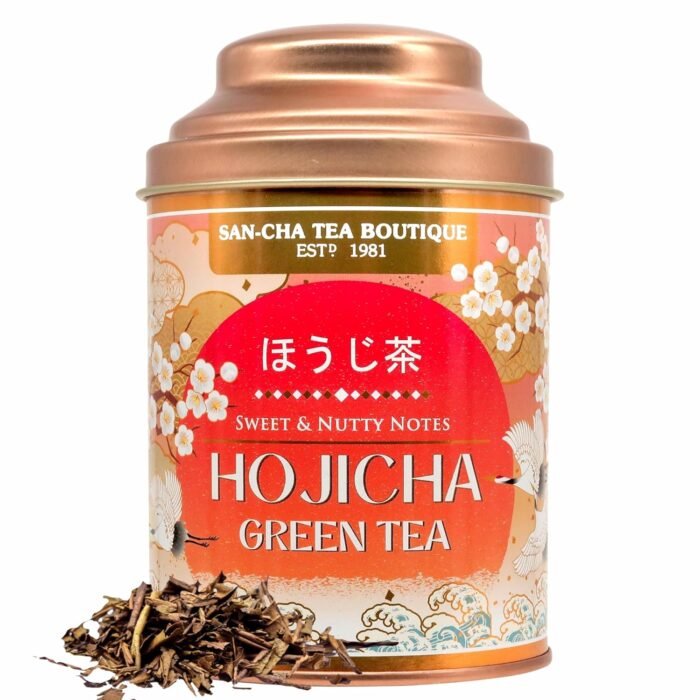 Sancha Hojicha Green Tea | Premium Japanese Roasted Green Tea | Sweet & Nutty Notes | 50g Loose Leaf - Image 4