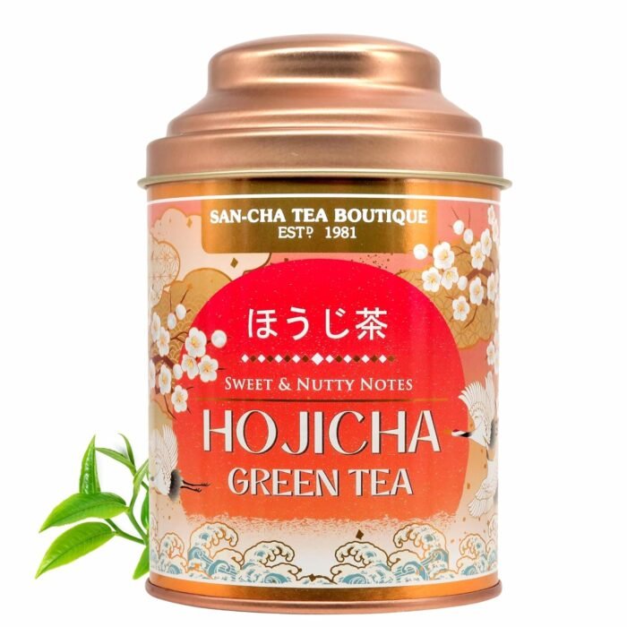 Sancha Hojicha Green Tea | Premium Japanese Roasted Green Tea | Sweet & Nutty Notes | 50g Loose Leaf - Image 5