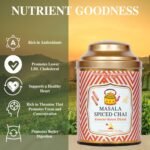 Sancha Tea Boutique, Masala Chai, 25 Pyramid Bags | Authentic Indian Spiced Black Tea with Ginger & Assam | Strong, Sweet & Spicy Chai Blend - Image 6