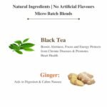 Sancha Tea Boutique, Mint Masala Chai, Real Mint Leaves, Lemongrass, Ginger & Cardamom blended pure Assam Tea, Irani Chai, Chai Patti, Chai Masala, Spiced Tea, 100gm Loose Leaf Tea - Image 5