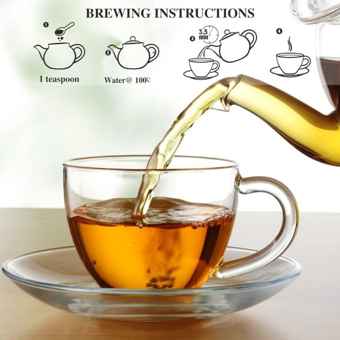 Sancha Tea Boutique, Mint Masala Chai, Real Mint Leaves, Lemongrass, Ginger & Cardamom blended pure Assam Tea, Irani Chai, Chai Patti, Chai Masala, Spiced Tea, 100gm Loose Leaf Tea - Image 6