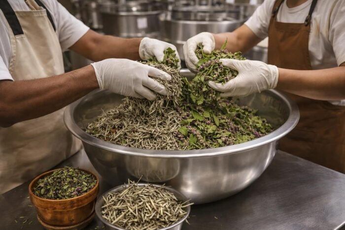 Sancha Tea Boutique, Rose White Tea, 25g Loose Leaf Silver Needle White Tea, Blended with Indian Wild Rose Petals, Floral Premium Tea - Image 2