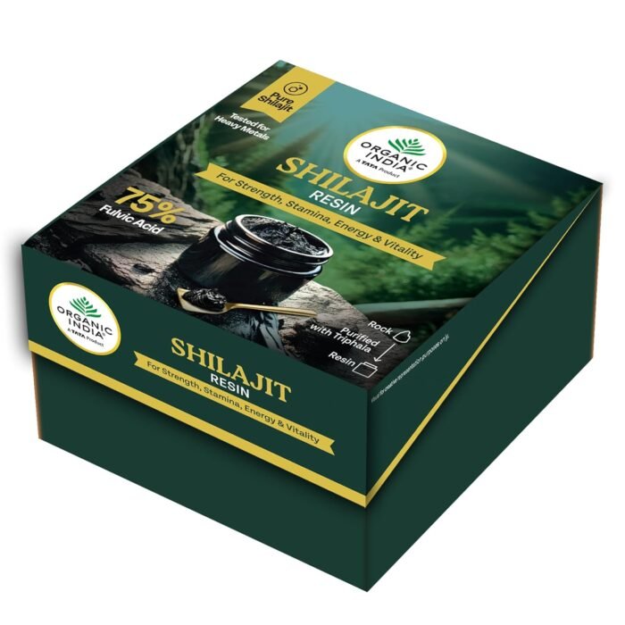 A TATA Product - Organic India Shilajit Resin, 20g, For Strength, Stamina, Energy & Vitality, 75% Fulvic Acid, Boosts Strength & Endurance, Triphala Purified, Tested For Heavy Metals - Image 10
