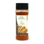 Herbal Platter Taco Seasoning 40g | Mexican Style Spice Blend | Garlic, Onion, Chili Flakes, Oregano, Paprika & Cumin Black Pepper, and Salt | No Added Colours or Preservatives | Vegan