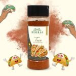 Herbal Platter Taco Seasoning 40g | Mexican Style Spice Blend | Garlic, Onion, Chili Flakes, Oregano, Paprika & Cumin Black Pepper, and Salt | No Added Colours or Preservatives | Vegan - Image 2