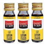 SAPAT LOTION | Dr Skin Lotion | Each 12 ml | Pack of 3 | For skin infections, irritation | Rapid relief from itching, redness