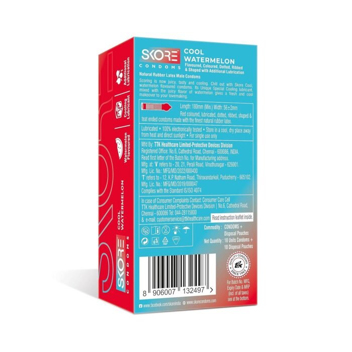 Skore Condoms Cool Watermelon - Image 6