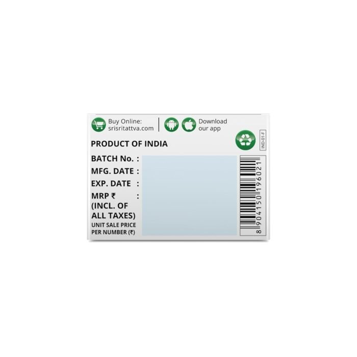 Sri Sri TATTVA shuddhta ka naam NAOQ19 - Anti Viral,10 Strips x 10 Number|500mg - Image 3