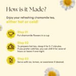 The Tea Heaven Loose Whole Leaf & Natural Organic Chamomile Tea | Relaxing & Soothing Herbal Sleep Tea | Eco-Friendly, Caffeine Free Herbal Dried Tea Leafs | 30 Gms - Image 5