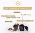 The Tea Heaven | Tea Gift - Elaichi Cardamom Chai Tea Loose Leaves, Treats Cold And Cough- 100% Natural Ingredients- 150Gm(50 Cups) - Image 3