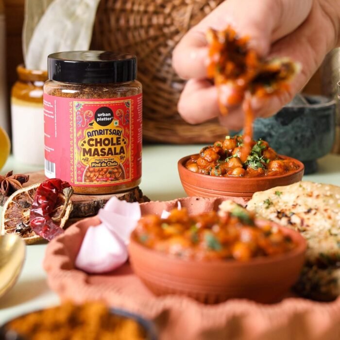 Urban Platter Amritsari Chole Masala, 150g (Punjabi Dhaba Style Chole Masala, Amritsari Chana Masala, Preservatives Free, Natural Oils Preserved) - Image 5