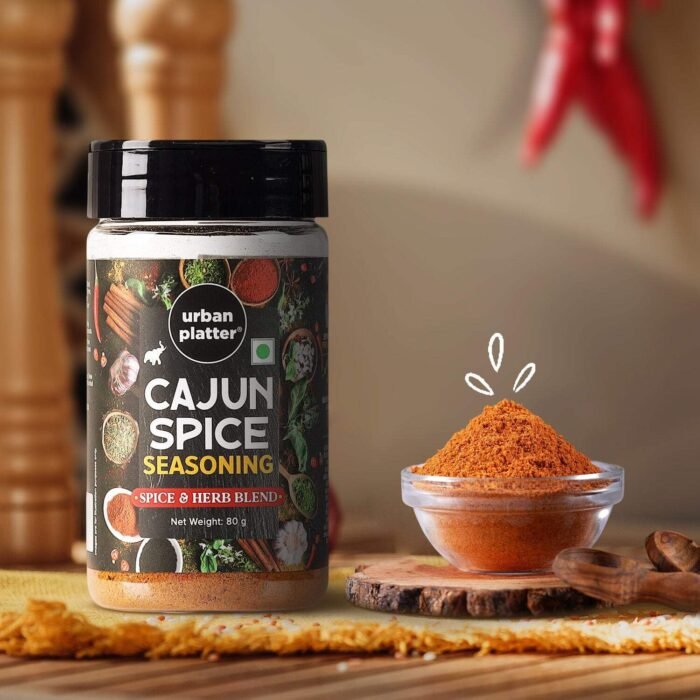 Urban Platter Cajun Spice Seasoning, 80g (Bold Blend of French, African and Southern American Flavours | Spicy and Aromatic | Great for Fries, Grills and Stir-Fries) - Image 2