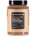 Urban Platter Cocoa Powder, 400g (Unsweetened | Rich Chocolate Flavour | Ideal for Baking, Beverages & Desserts | 100% Pure Cocoa)