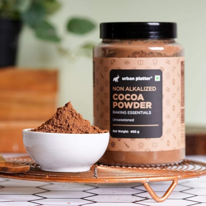 Urban Platter Cocoa Powder, 400g (Unsweetened | Rich Chocolate Flavour | Ideal for Baking, Beverages & Desserts | 100% Pure Cocoa) - Image 5