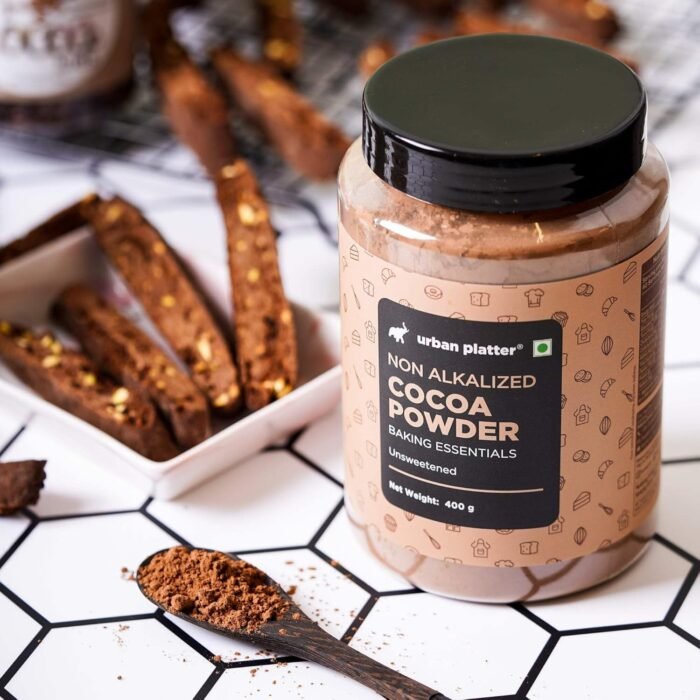 Urban Platter Cocoa Powder, 400g (Unsweetened | Rich Chocolate Flavour | Ideal for Baking, Beverages & Desserts | 100% Pure Cocoa) - Image 6