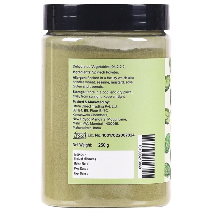 Urban Platter Dehydrated Spinach Powder, 250 g - Image 3