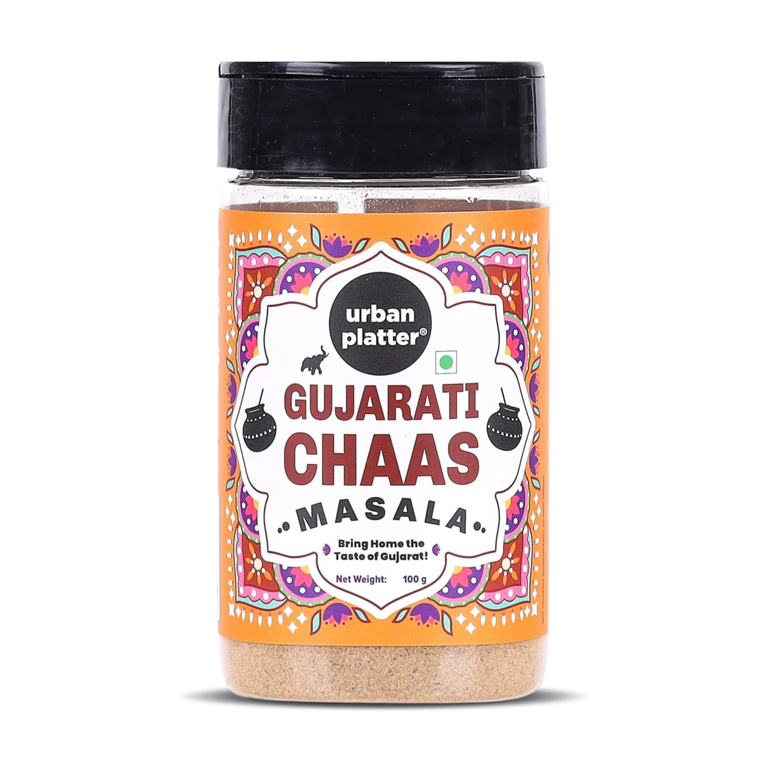 Urban Platter Gujarati Chaas Masala, 100g 1 Urban Platter Gujarati Chaas Masala, 100g (Classic Chaas Blend | Digestive-Friendly | Additive & Preservative-free) - Image 1