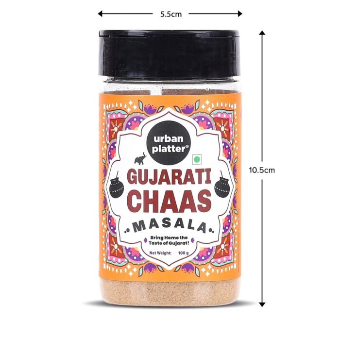 Urban Platter Gujarati Chaas Masala, 100g (Classic Chaas Blend | Digestive-Friendly | Additive & Preservative-free) - Image 4