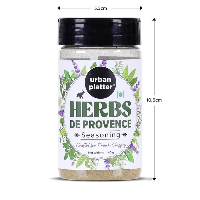 Urban Platter Herbs de Provence Seasoning, 40g (French-inspired | Jain-Friendly | Mesmerising blend of signature herbs) - Image 9