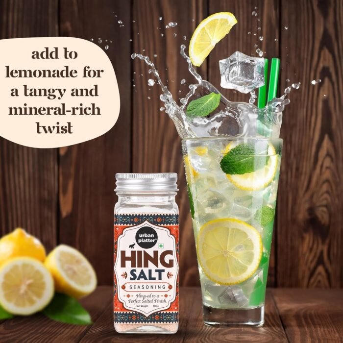 Urban Platter Hing Salt Seasoning, 100g (Finishing Salt | Perfect for Tempering & Topping | Ideal for Fruit Chaats, Pickling and Indian-inspired Mocktails) - Image 7