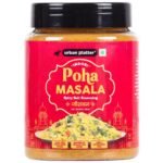 Urban Platter Indori Poha Masala, 150g (Indori Poha Masala, Chatpata Masala for Street Style Pohe, Sprinkle on Poha, raita, Fruit chaats and Even pakoras)