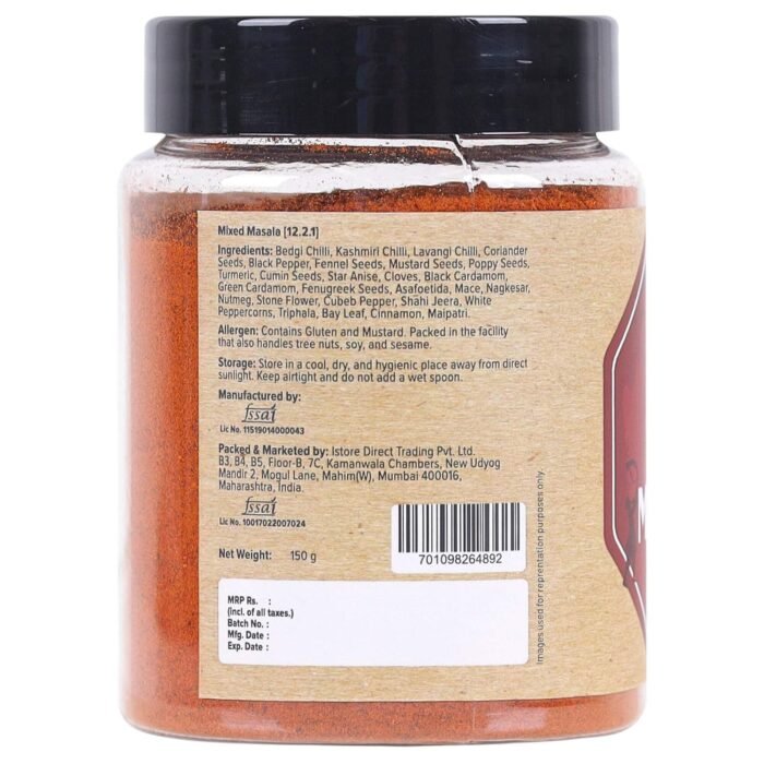 Urban Platter Maharashtrian Agri Masala, 150g (Signature Assal Coastal Agri Blend | Onion & Garlic-free | Additive & Preservative-free) - Image 3