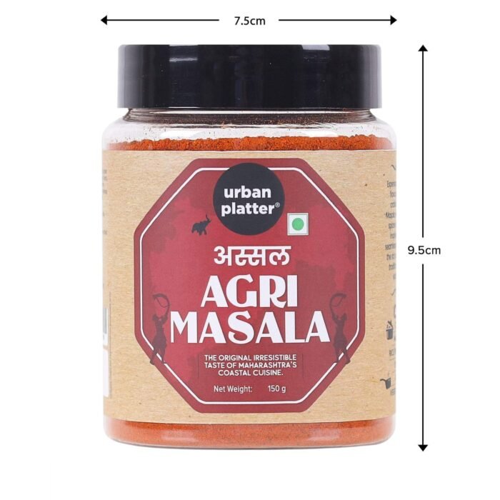 Urban Platter Maharashtrian Agri Masala, 150g (Signature Assal Coastal Agri Blend | Onion & Garlic-free | Additive & Preservative-free) - Image 7