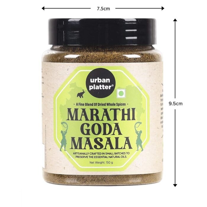 Urban Platter Maharashtrian Goda Masala, 150g (Signature Chavistha Desh-style Blend | Onion & Garlic-free | Additive & Preservative-free) - Image 7