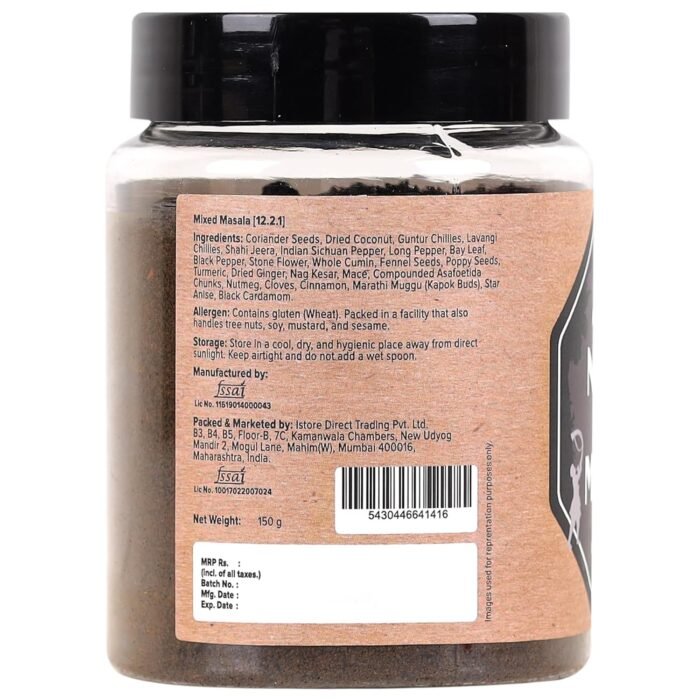 Urban Platter Maharashtrian Kala Masala, 150g (Signature Thasakedar Nashik Blend | Onion & Garlic-free | Additive & Preservative-free) - Image 3