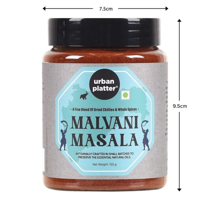 Urban Platter Maharashtrian Malvani Masala, 150g (Signature Lajjatdar Sindhudurg Coastal Blend | Onion & Garlic-free | Additive & Preservative-free) - Image 7