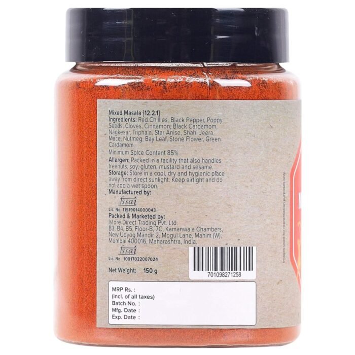 Urban Platter Maharashtrian Misal Masala, 150g (Signature Kolhapuri Misal Blend | Fiery & Hearty Taste | Onion & Garlic-free | Additive & Preservative-free) - Image 3